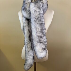 Elegant Faux Fur Scarf
